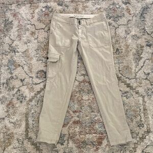 Mango Women's Tan Cargo Pants